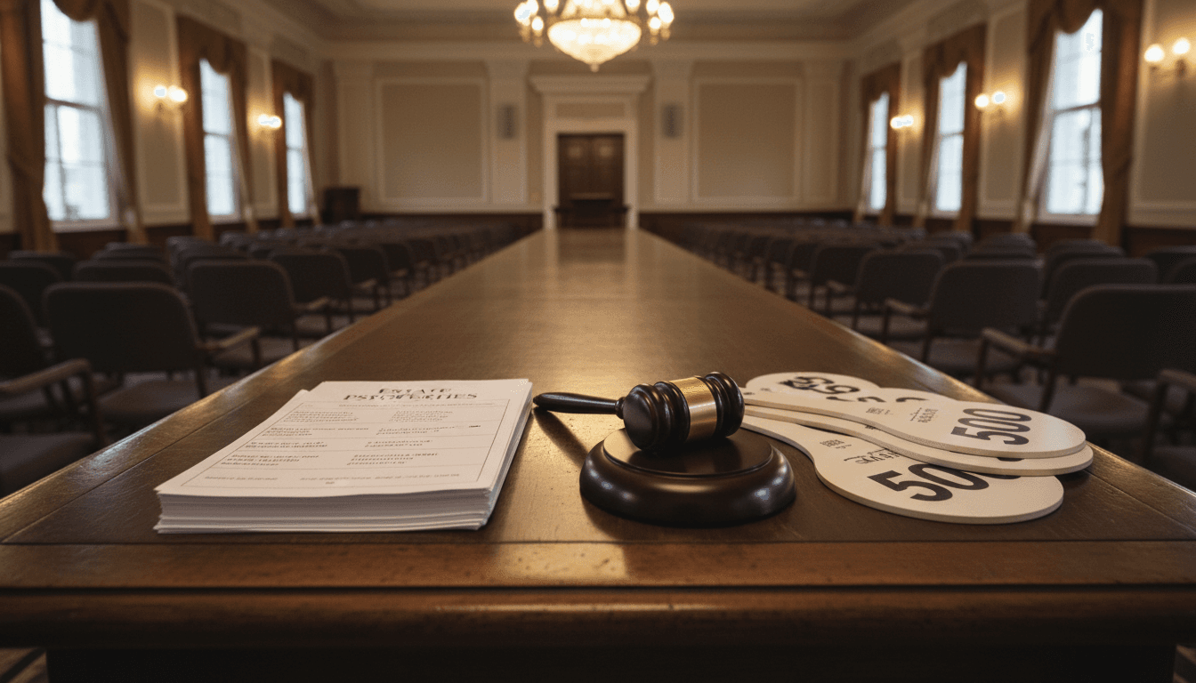 Auction acquisitions strategy
