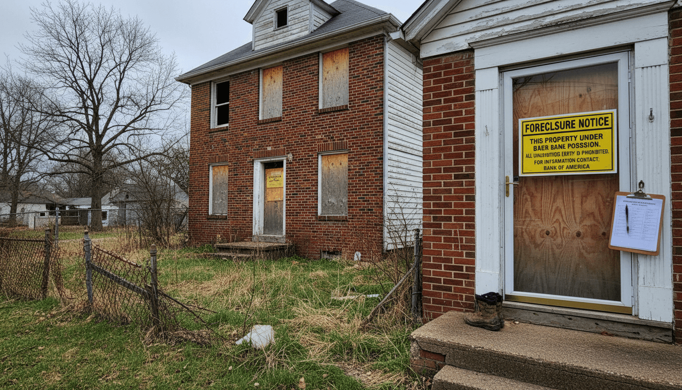 Foreclosure properties strategy